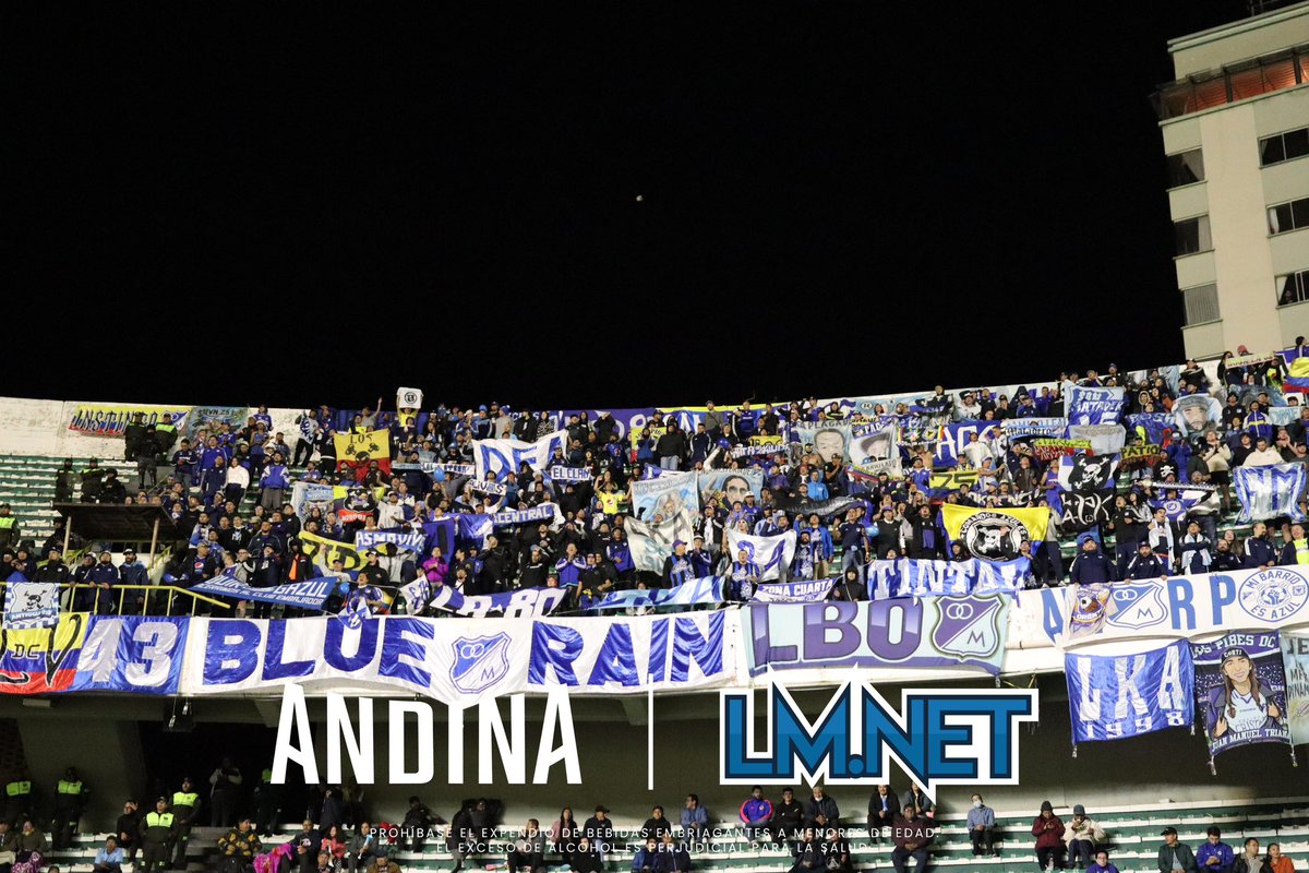 La hinchada cumplió he hizo lo que no fueron capaz los jugadores, dirigentes y CT. Mas de 7 mil hinchas estuvieron en Chile, Bolivia y Brasil. Los Técnicos se van, los jugadores pasaran, tu hinchada quedara y NUNCA te va abandonar. Millonarios es su Hinchada. 💙