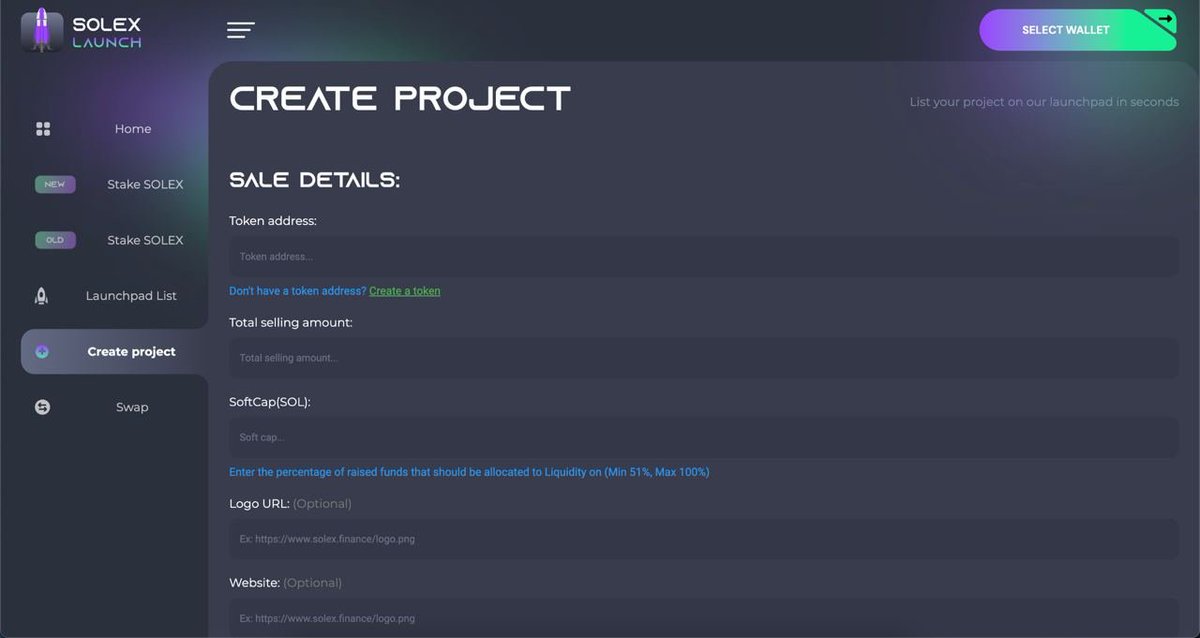 🏗🚧👀

Imagine a #Solana public #launchpad that shares 50% of its revenue with its tiered members. Now that's something. 

#Solex will thrive during this bull run and also withstand future bear markets.

We are excited about our upcoming update and what we can offer our users!