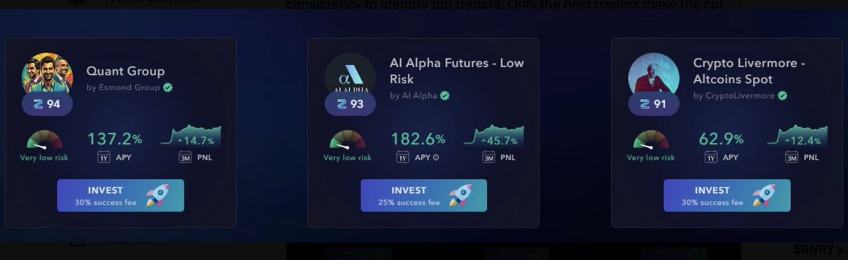 CryptoUndeleted's tweet image. Why trust #ZScore? 

Their advanced algorithm evaluates profitability, risk, and consistency to identify top traders. Only the best make the cut on their platform. 

With 150+ proven pro traders, profits are paid daily as trades close, and you can invest any amount 🚀🔥

Join the