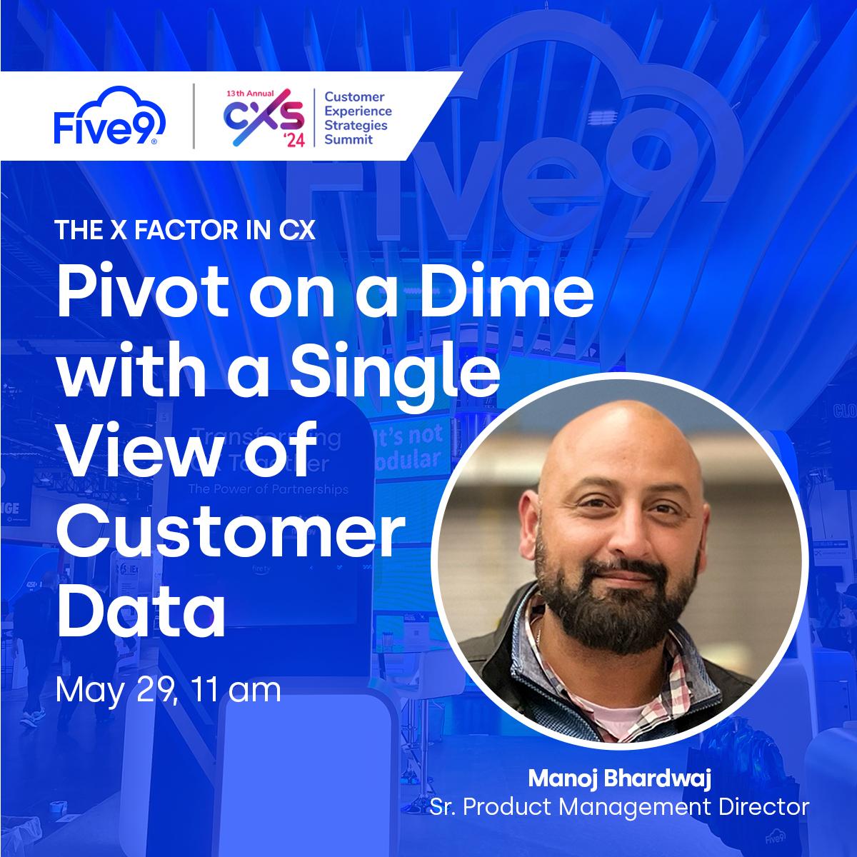 At #CXStrategies Summit? Join us for a session on how to Pivot on a Dime with a Single View of Customer Data and upgrade your #CX plan of action. 🗒️ May 29th at 11am 📍 Hotel X, Toronto, Ontario See you there! #CXSummit #CustomerExperience spr.ly/6017enoql