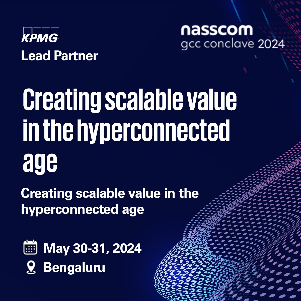 We're proud to associate with @nasscom as ✨ Lead Partner ✨ for the #nasscomGCC Conclave 2024. Watch this space for expert perspectives from @KPMGIndia leaders! 🗓️ 30-31 May 2024 | 📌 Bengaluru

@SPillay_KPMG | @AkhileshTuteja | @NasscomEvents