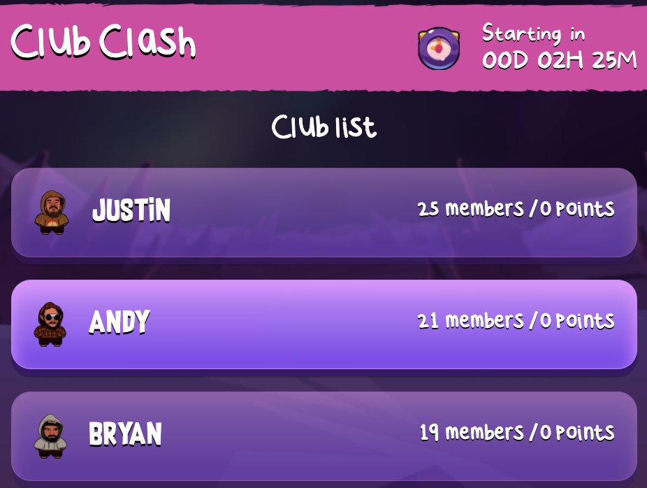 YALL REALLY GONNA LET THIS HAPPEN 🤬 Oogy Club Clash starts today. You have 2 HOURS TO SIGN UP I will give 1 oogy away to anyone that signs up in the last 2 hours and shows proof in the comments 🤝 Let's win this fucking thing #TEAMANDY