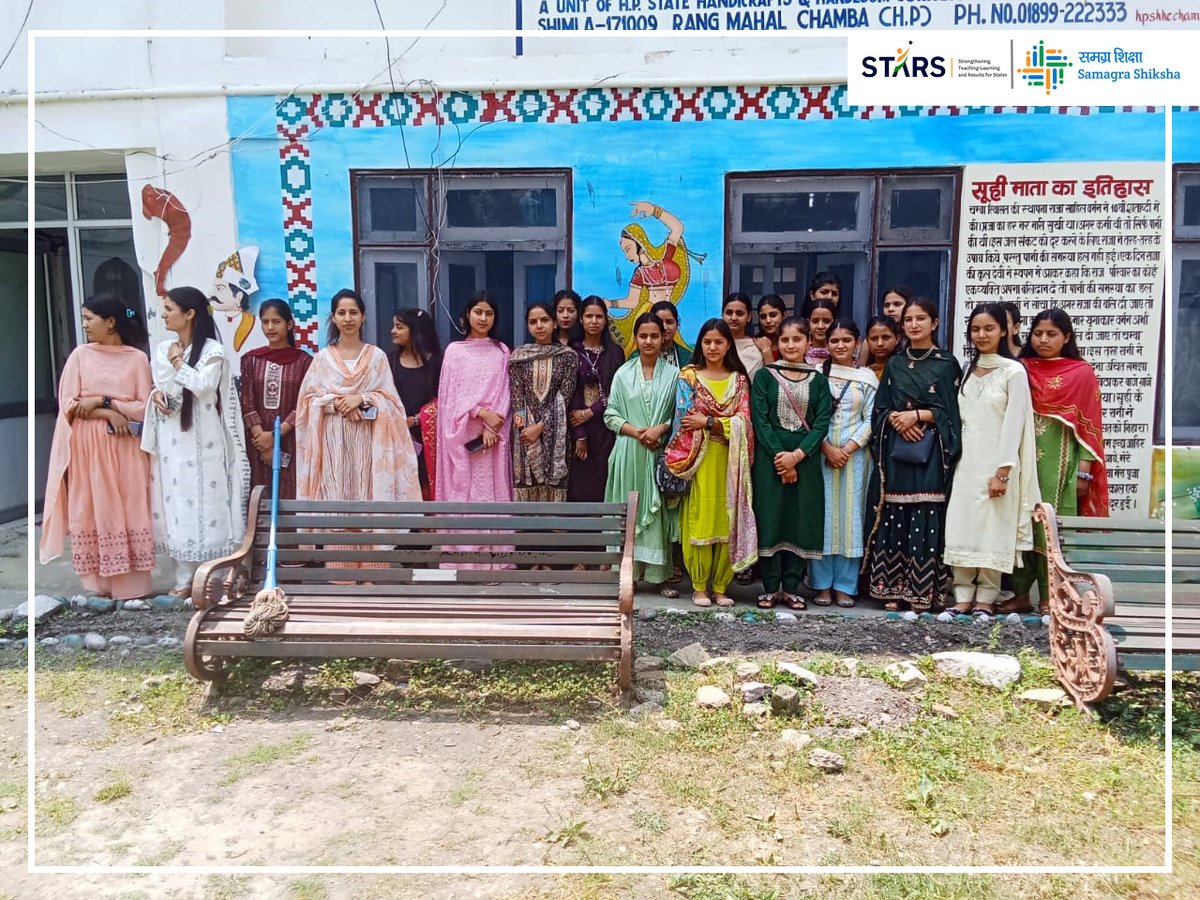 Industrial visits for students under #SamagraShikshaHimachal #STARS #OOSC project provided invaluable real-world exposure. Skill council assessments ensured they met industry standards, enhancing their practical knowledge and skills.