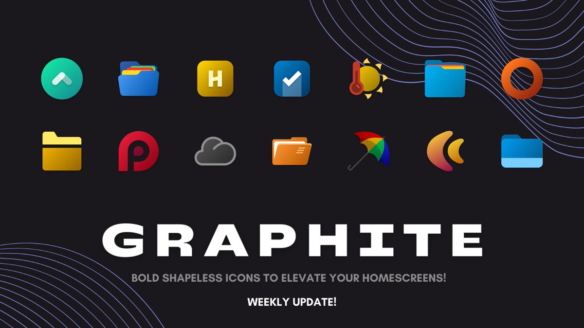 1st update of the week for Graphite is live on the store! 🔸 Added 20 awesome icons! 🔸 Addedd 10 premium icons! 🔸 3720 total icons now! 🔸 2 updates per week guaranteed! Get it here: bit.ly/Graphiteiconpa… RTs and ❤️s ll be highly appreciated! Cheers and enjoy!