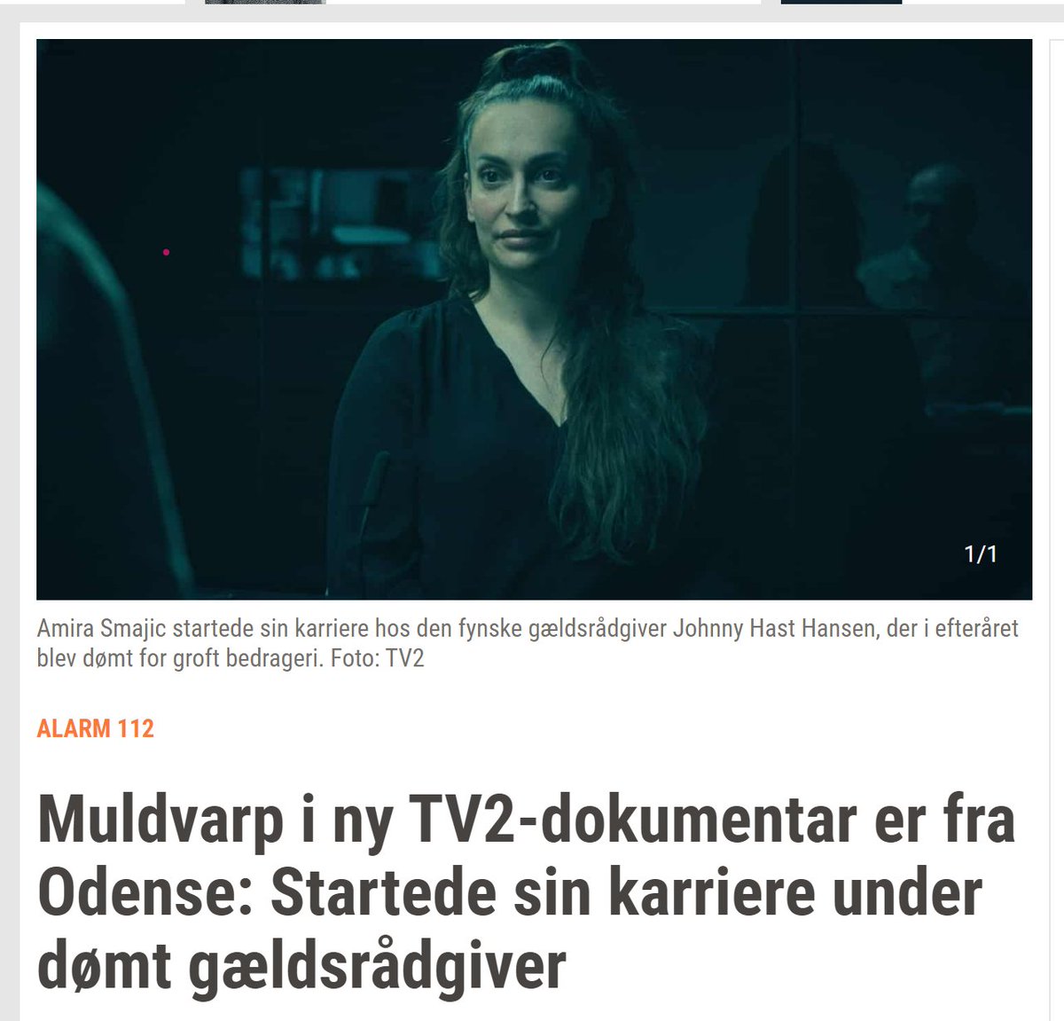 Selv ovenpå den mest opsigtsvækkende dokumentar(-serie) i nyere tid på Dansk TV misser Fyens ikke muligheden for at køre den helt lokale vinkel.

#dkmedier