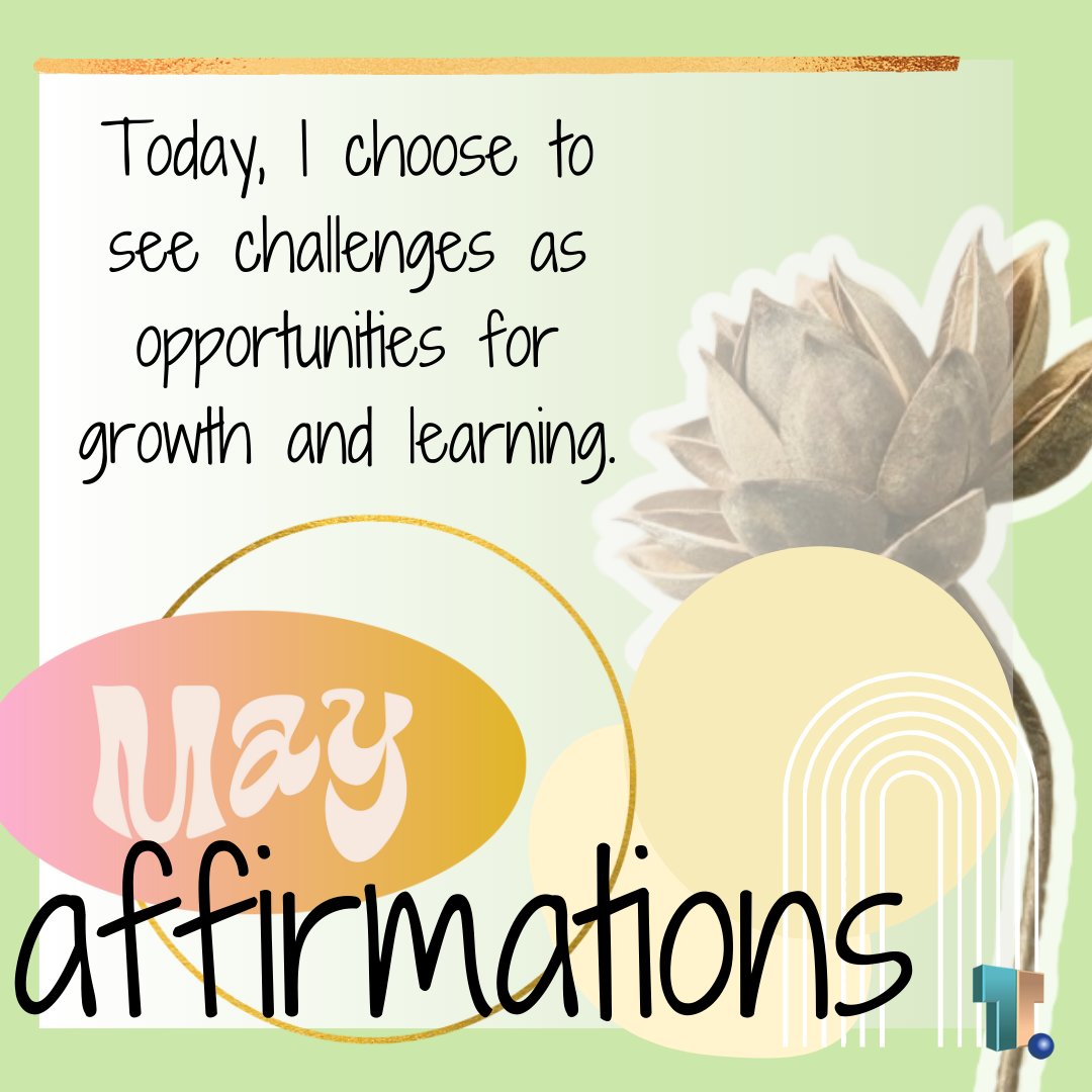 Today's #Affirmation.

#TrilliumTeam #WBE #SmallBusiness