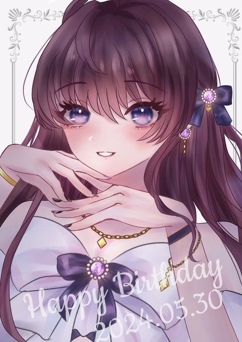 「blush happy birthday」 illustration images(Latest)