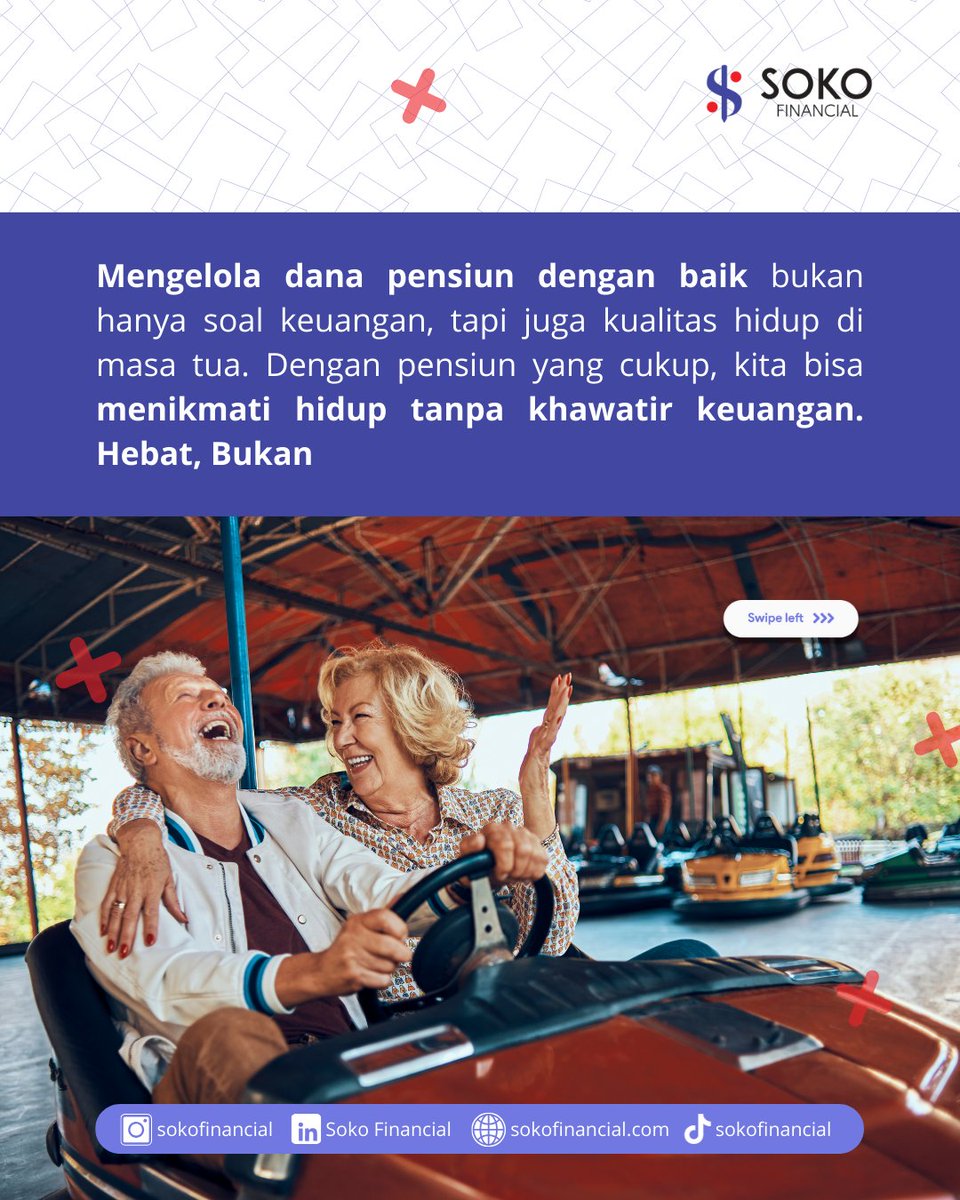 sokofinancial's tweet photo. Jika kamu ingin mempelajari lebih lanjut tentang mengelola dana pensiun dan persiapan finansial lainnya, ayo ikuti kelas kami di Soko Financial! Klik link di bio instagram untuk mendaftar. Jangan lewatkan kesempatan ini untuk meraih masa pensiun yang nyaman!

#sokofinacial #soko https://t.co/7z14G9wZ3n