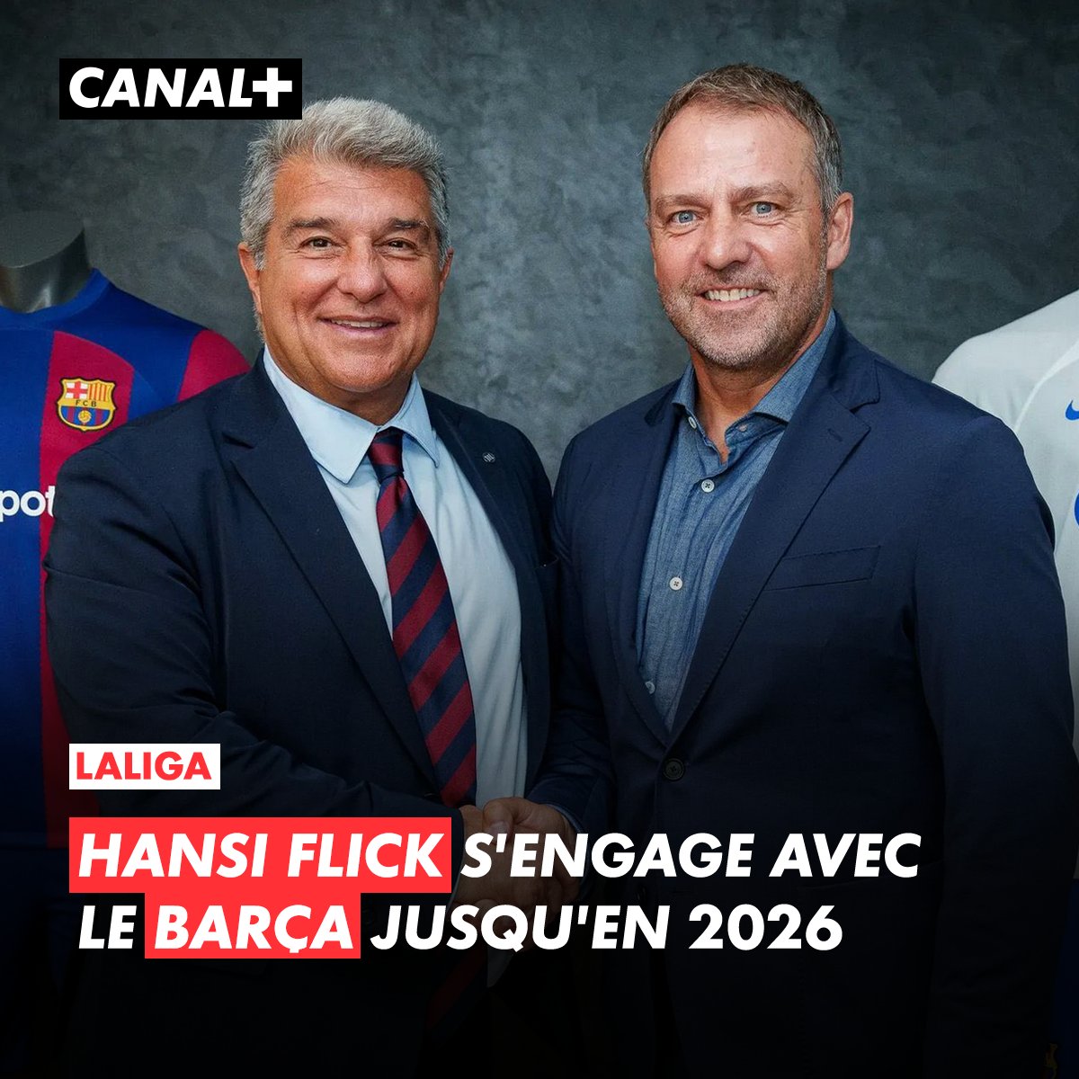 #LaLiga 🇪🇦 : Le Barça officialise la signature de Hansi Flick comme son nouvel entraineur ✍️