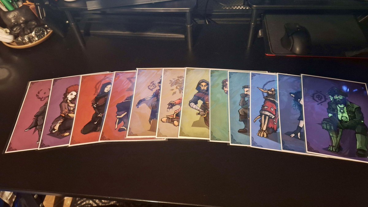 very proud of the new #seaofthieves prints in my series, available at #sotfest2024 🌈🏴‍☠️