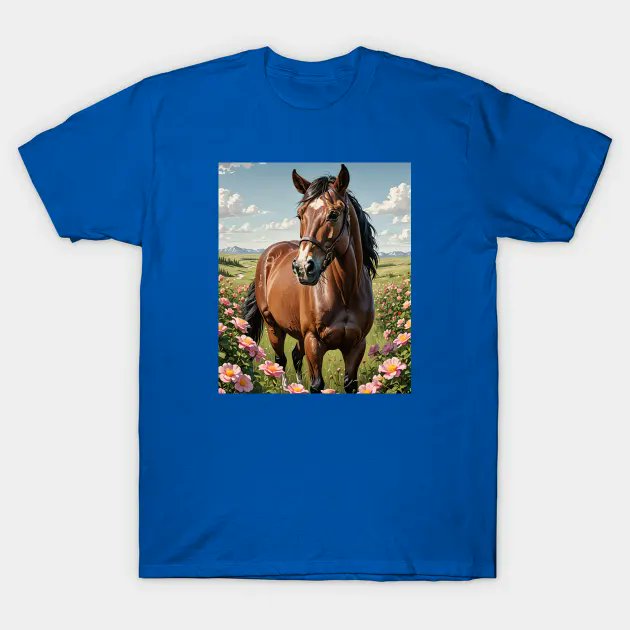Nokota Horse Surrounded By Prairie Roses Illustration - Nokota Horse - #tshirt #teepublic  #taiche #nokotahorse #horsesancutary #northdakota #horses #horsestables #americanhorse  #welovehorses  #horseowners #wildhorses #horseranch #nokotahorseconservancy teepublic.com/t-shirt/609548…