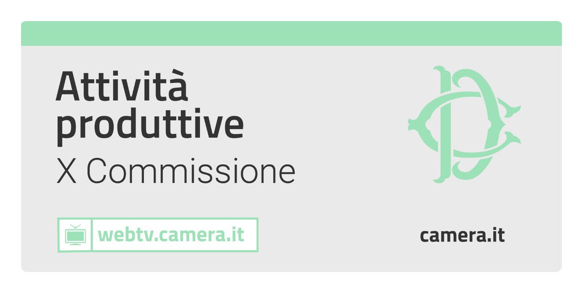 In Commissione #AttivitàProduttive, interrogazioni a risposta immediata su questioni di competenza del Ministero delle Imprese e del Made in Italy. 

Segui la diretta: bit.ly/AttivitàProdut…  
#OpenCamera