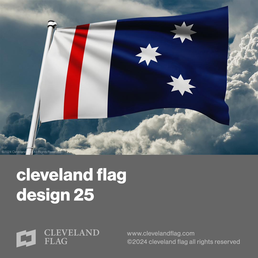 Let's give Cleveland a new flag. Cleveland earned a new flag that shows how great the city is and not what it once was. Learn about this Cleveland flag: clevelandflag.com #cleveland #theland #thisiscle #clevelandflag #inthe216 #clevelandohio #inthecle #greatercle