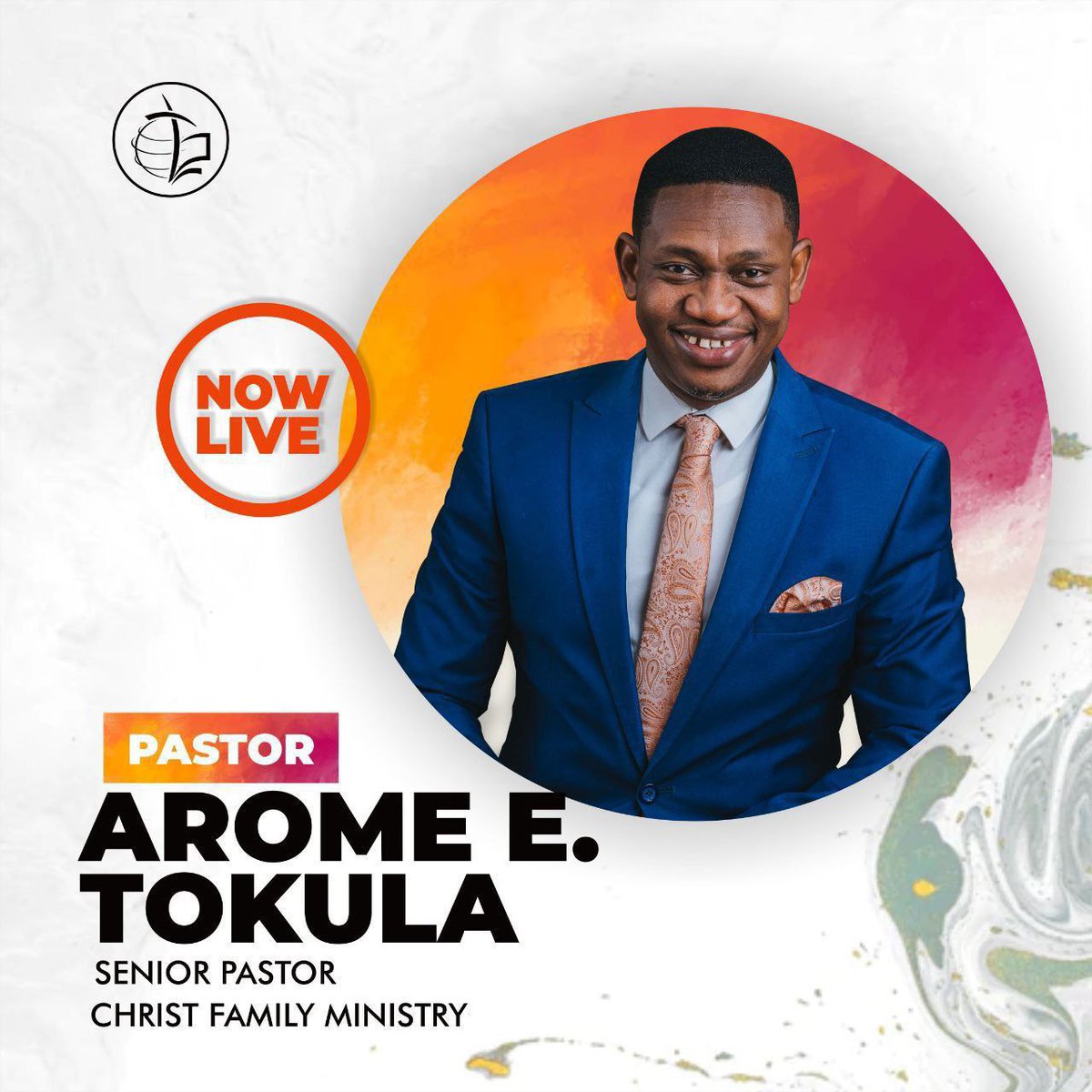 Receive the ministry of our lead pastor, Pastor Arome Tokula. 

Connect LIVE now on youtube.com/christfamilymi… for video or mixlr.com/cfm-live for audio. 

#PastorAromeTokula
#PrayerCommunionService 
#ChristFamilyMinistry
#LoveIsKing