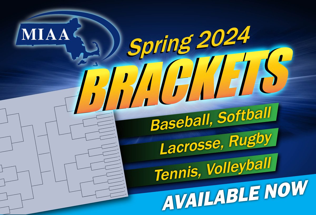 🥍 MIAA Girls Lacrosse and Boys Lacrosse tournament brackets are now LIVE! 🔥 ⚾️🥎 Baseball and Softball brackets were published earlier today. ➡️ CLICK HERE: miaa.net/tournament-bra… 🤝 Good luck to all teams in the postseason.