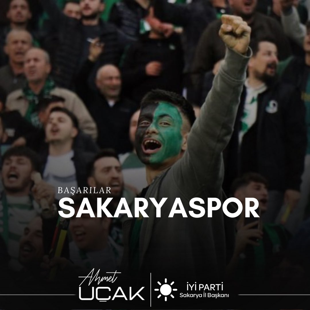 Yarın oynayacağımız Bodrumspor maçında Sakaryaspor’umuza başarılar diliyoruz.

Bu gece yola çıkacak olan taraftarlarımıza kazasız belasız hayırlı yolculuklar diliyoruz. 🟢⚫️