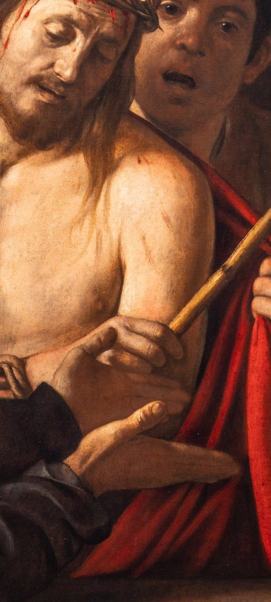 La expresividad de las manos en las obras de Caravaggio. 

1 - Ecce Homo