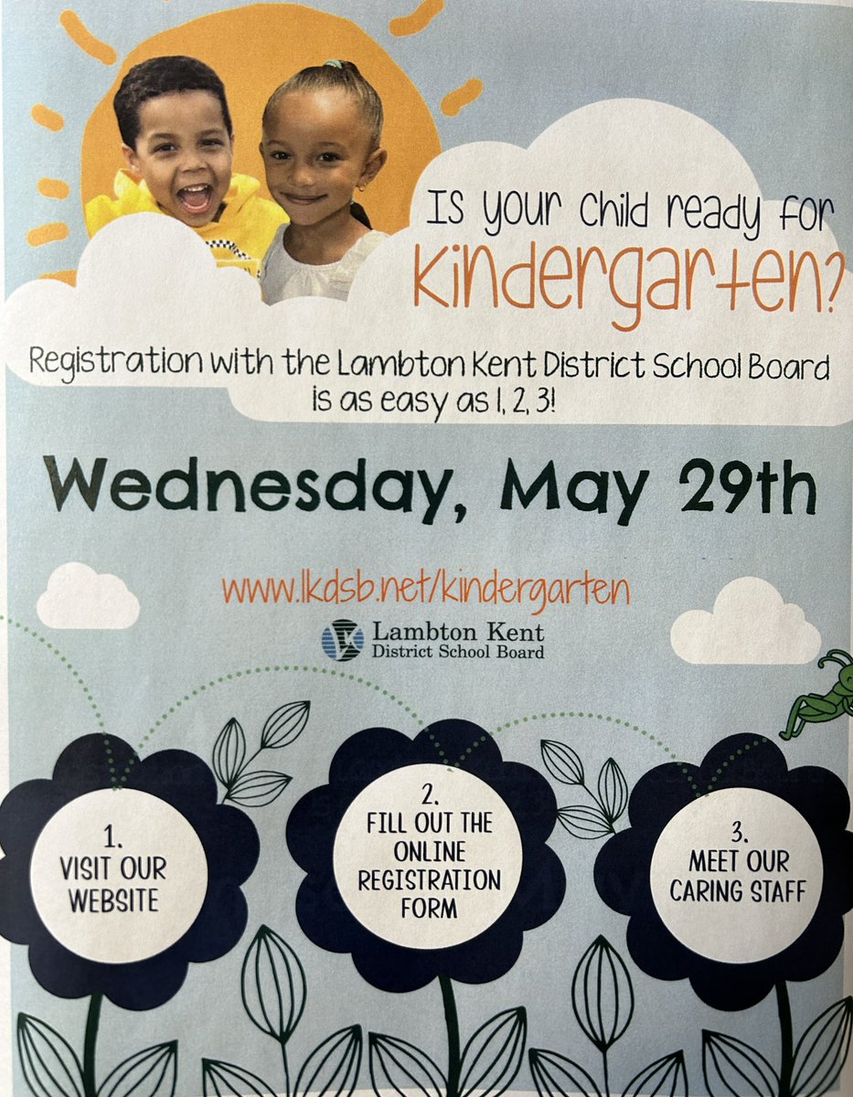 Is your child attending kindergarten in September 2024?  Don't forget to come out to GDPS tonight from 4pm-7pm to meet our caring staff and tour the school.