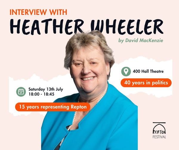 Join us on 13th July for a fascinating interview with Heather Wheeler OBE, a politician with 40+ years of experience. From rebel to loyal MP, Heather has held roles such as Parliamentary Under-Secretary at the Ministry. Don’t miss it!
Book your tickets: tinyurl.com/4fef6xrx
