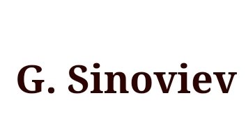 The spelling of Zinoviev with an S fucks me up so bad