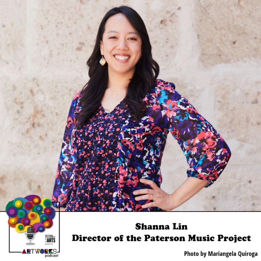 “We're not just here to teach them and then leave. We get to know the students in a personal way.”

Shanna Lin, director of the Paterson Music Project, joins us on the Art Works pod!

Listen: bit.ly/3KiN4SD

#MusicEducation