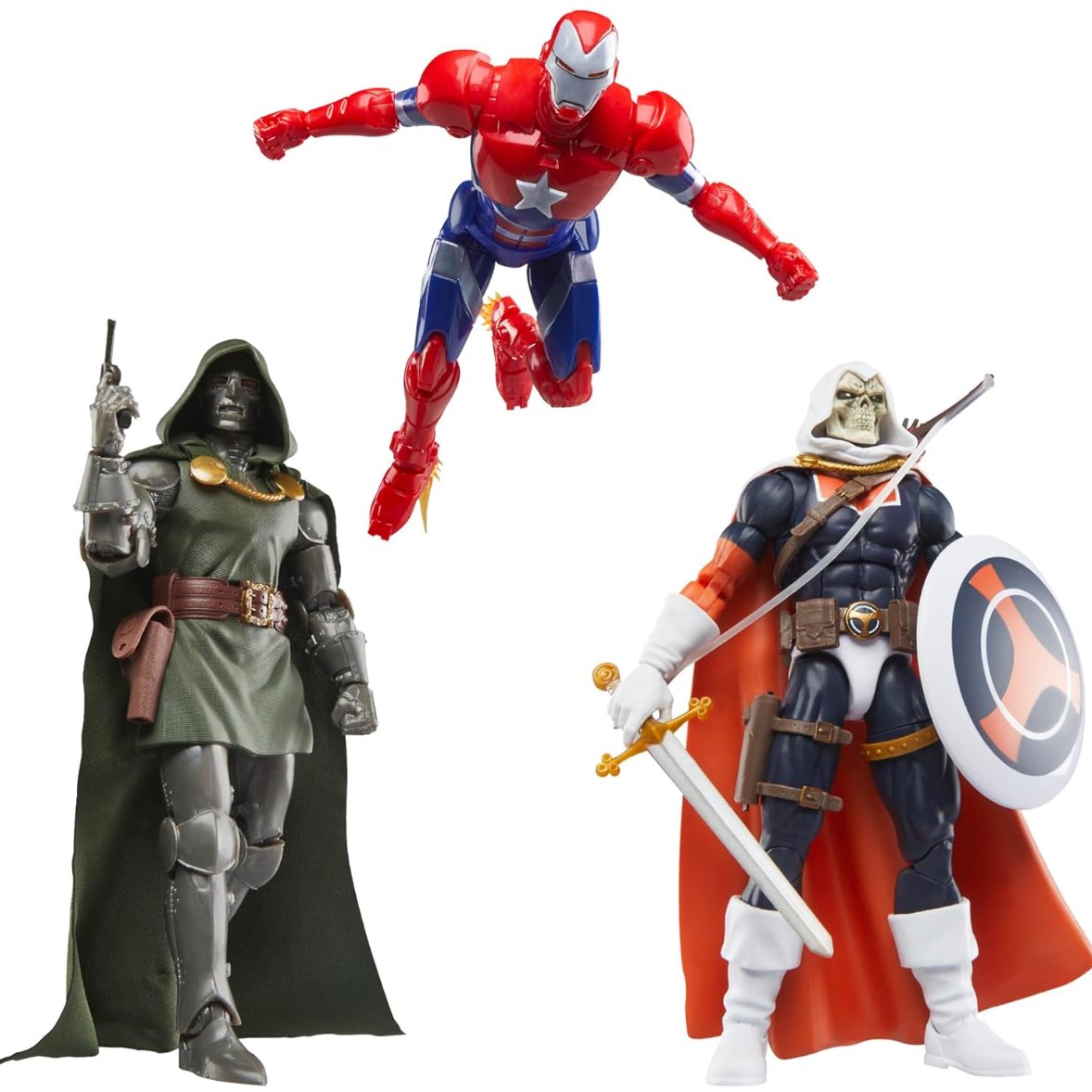 Now live! One for Legends fans with the new Amazon exclusive Cabal set! Including Taskmaster, Iron Patriot, and Doctor Doom ~ Linky ~ amzn.to/44ZfmLn #Ad #FPN #FunkoPOPNews #Marvel #Legends #MarvelLegends #ActionFigure #Figure #StarWars #BlackSeries #Super7 #Hasbro
