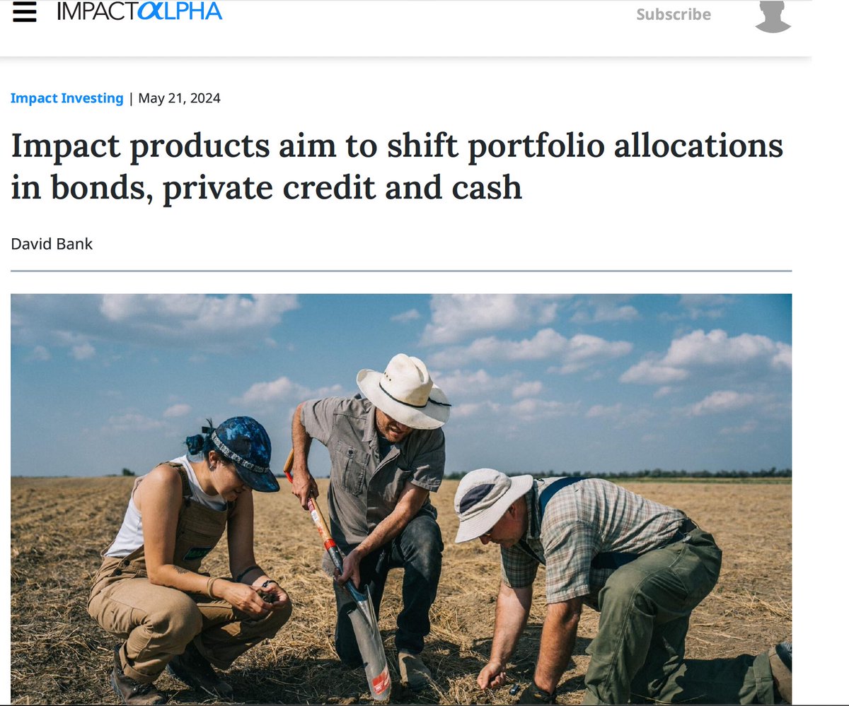Artesian Impact (@impactartesian) on Twitter photo Artesian's newest climate product highlighted in <a href="/ImpactAlpha/">ImpactAlpha</a> this month!
We publicly launched our first ETF with Carbon Collective, a short duration green bond fund with the ticker CCSB.
For more info, check out the press release: bit.ly/ccbs-PR
See impact dashboard, Artesian's newest climate product highlighted in <a href="/ImpactAlpha/">ImpactAlpha</a> this month!
We publicly launched our first ETF with Carbon Collective, a short duration green bond fund with the ticker CCSB.
For more info, check out the press release: bit.ly/ccbs-PR
See impact dashboard,