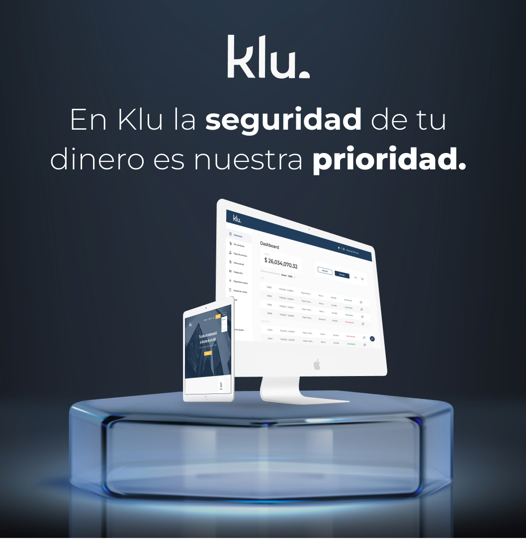 klu_mx's tweet photo. ¡En Klu, estamos comprometidos con la seguridad de tu dinero en todo momento! 💼 Confía en nosotros para mantener tu tranquilidad financiera. 💰 
Sé parte de Klu https://t.co/9B5AXHIIkt
#SeguridadPrimero #KluCuidaTuDinero https://t.co/NUdzWZSV6o