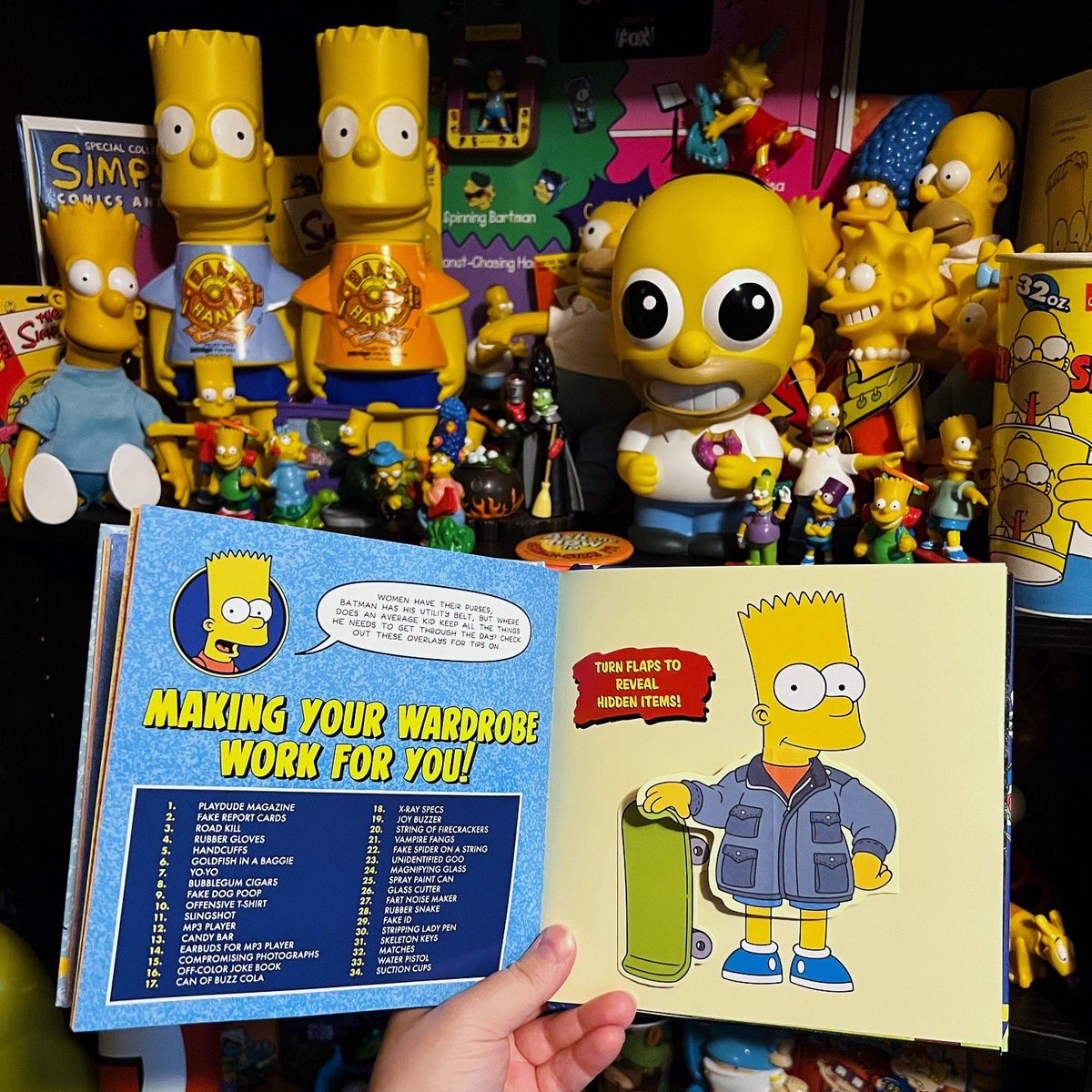 Who else loves The Simpsons? I recently scored this at the Thrift! #thesimpsons #simpsons #bartsimpson #toys #toyroom #toycollector #gamerahmer #videogames #gameroom #thrift