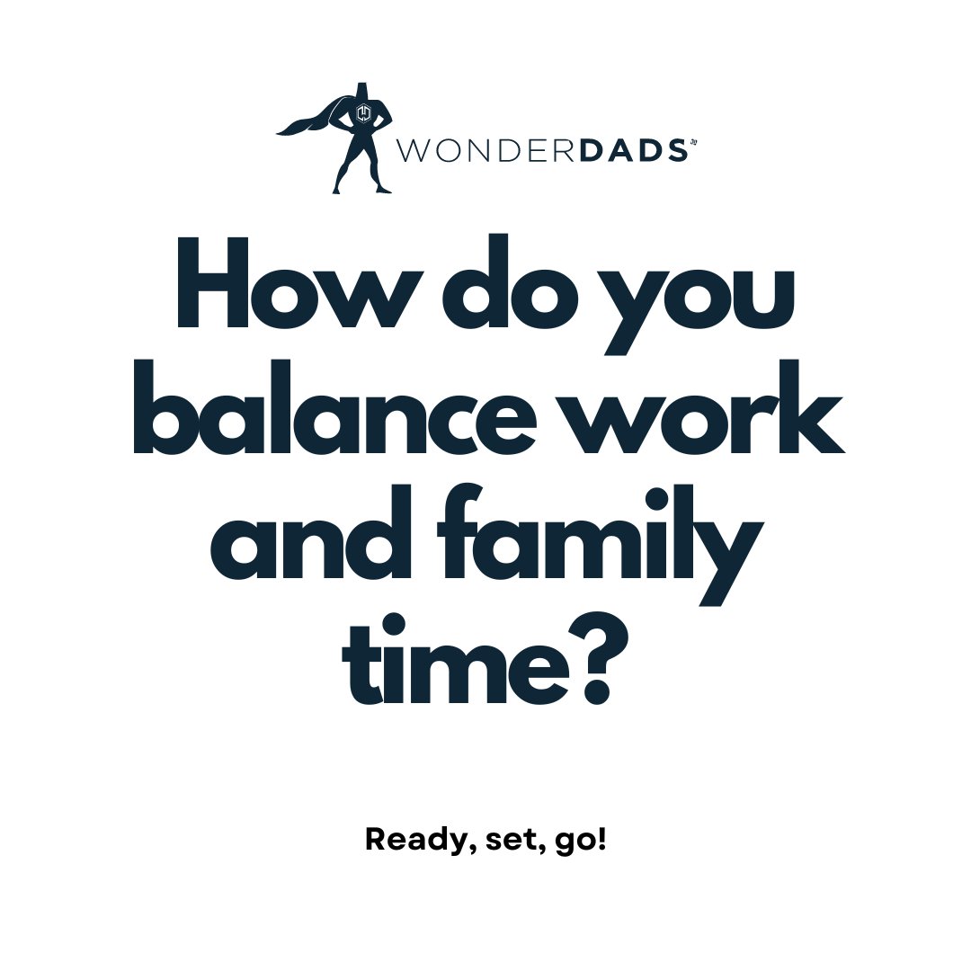 WonderDads's tweet image. Life gets busy as a dad! How do you balance work and family time? Share your tips and experiences in the comments below and connect with other dads! 👨‍👧‍👦💼

#WonderDads #dadtips #balancinglife #dadhacks #familymatters #familytime #work