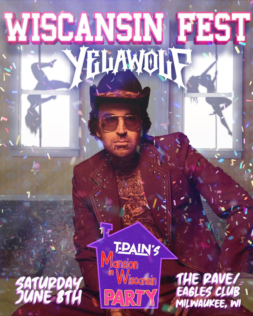 This thangamajig is gonna be wild no matter how you spell it 🔥 @Yelawolf is bringing the Slumerican vibes to Wiscansin Fest 🎉