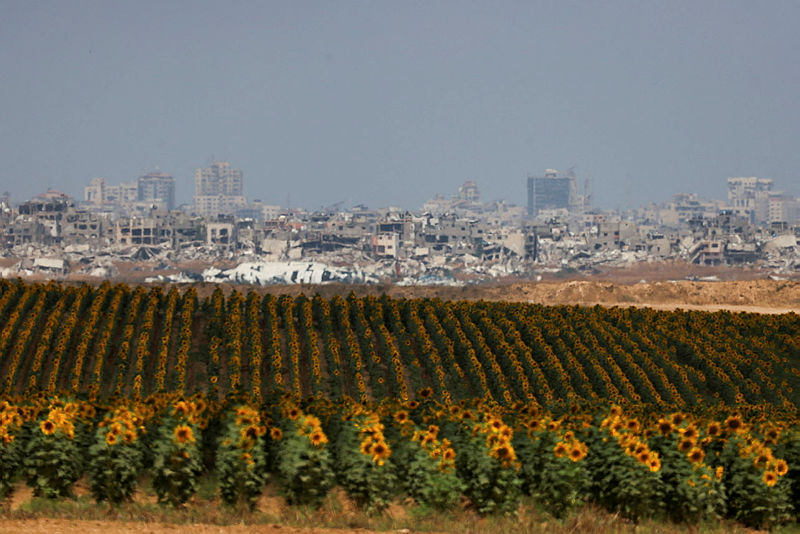 Israel and Gaza, today REUTERS/Ronen Zvulun