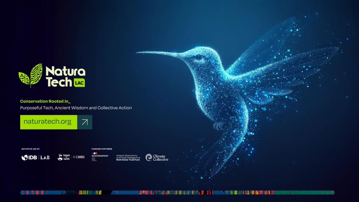 .@IDB_Lab presents @NaturaTechLAC, an initiative that leverages #DigitalTechnologies to promote #Biodiversity conservation and enhance the lives of vulnerable and indigenous communities. Learn how the use of #MRV and #Blockchain can make a difference. Read the details here: