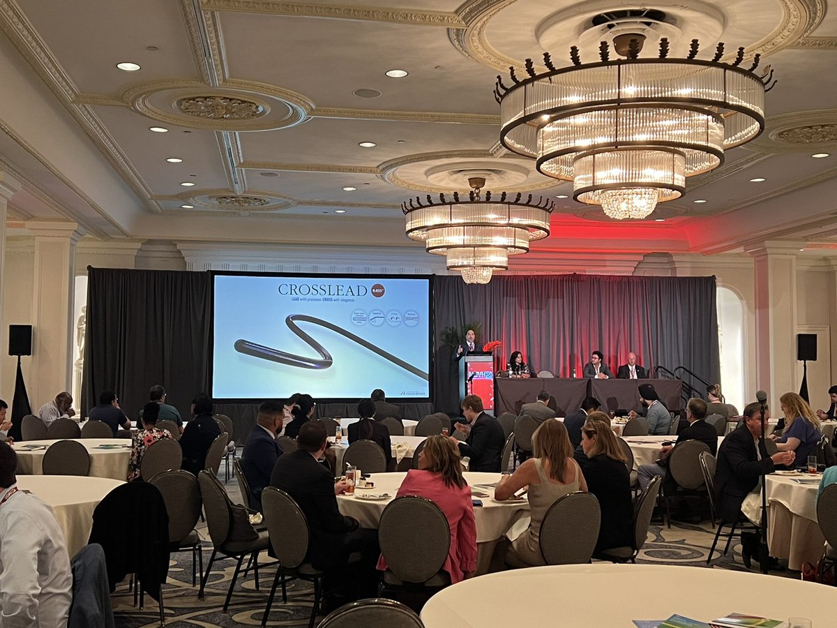 #NCVH2024 Lunch Symposium, "IF YOU CAN'T CROSS, YOU CAN'T TREAT!" going on w/Drs. Osama Ibrahim, Mike Siah, Eric Dippel, and Sonya Noor #LunchandLearn #meded #AsahiLive