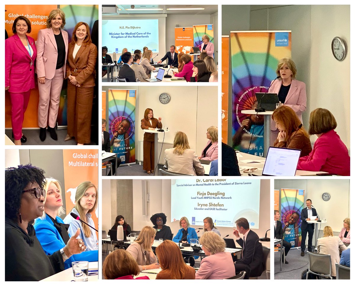 Netherlands Mission in Geneva (@nlingeneva) on Twitter photo Honoured by the presence and inspired by speeches of Dpt. Minister of Health of Ukraine🇺🇦, 🇳🇱@ministerMZ Pia Dijkstra & panelists Dr. Carol Labor, Finja Daegling and Iryna Shtefen.
Co-organised with <a href="/SavetheChildren/">Save the Children US</a> <a href="/WHO/">World Health Organization (WHO)</a> <a href="/UNICEF/">UNICEF</a> <a href="/UKRinUNOG/">Ukraine's Mission to UNOG</a>
We 🙏 all participants for joining. Honoured by the presence and inspired by speeches of Dpt. Minister of Health of Ukraine🇺🇦, 🇳🇱@ministerMZ Pia Dijkstra & panelists Dr. Carol Labor, Finja Daegling and Iryna Shtefen.
Co-organised with <a href="/SavetheChildren/">Save the Children US</a> <a href="/WHO/">World Health Organization (WHO)</a> <a href="/UNICEF/">UNICEF</a> <a href="/UKRinUNOG/">Ukraine's Mission to UNOG</a>
We 🙏 all participants for joining.