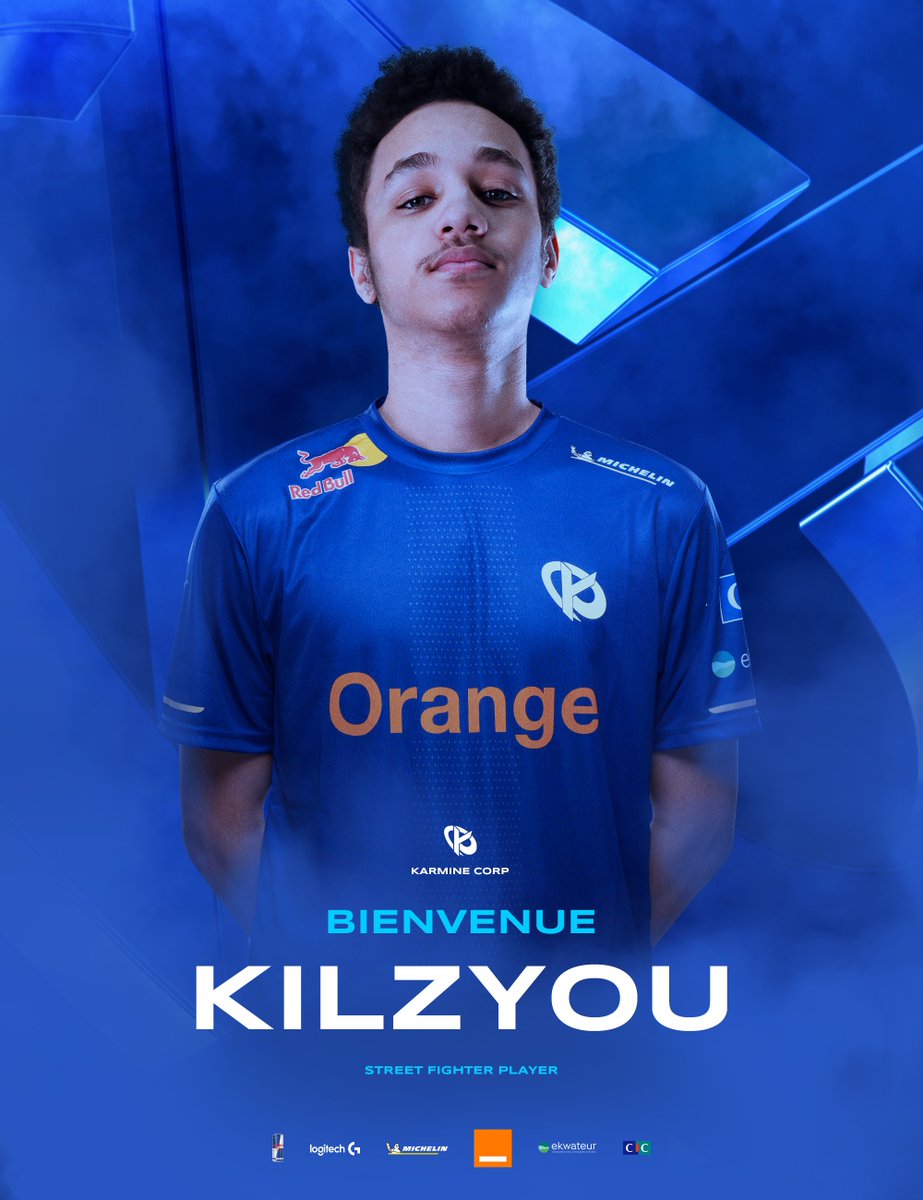 Avec notre arrivée sur Tekken et Street Fighter, il nous fallait deux cracks pour porter haut les couleurs de la Karmine Corp 🟦 Accueillez comme il se doit : 🇰🇷 @TKJDCR, notre nouveau joueur Tekken 8 🇫🇷 @Kilzyou, notre nouveau joueur Street Fighter 6 #KCORP #KCWIN