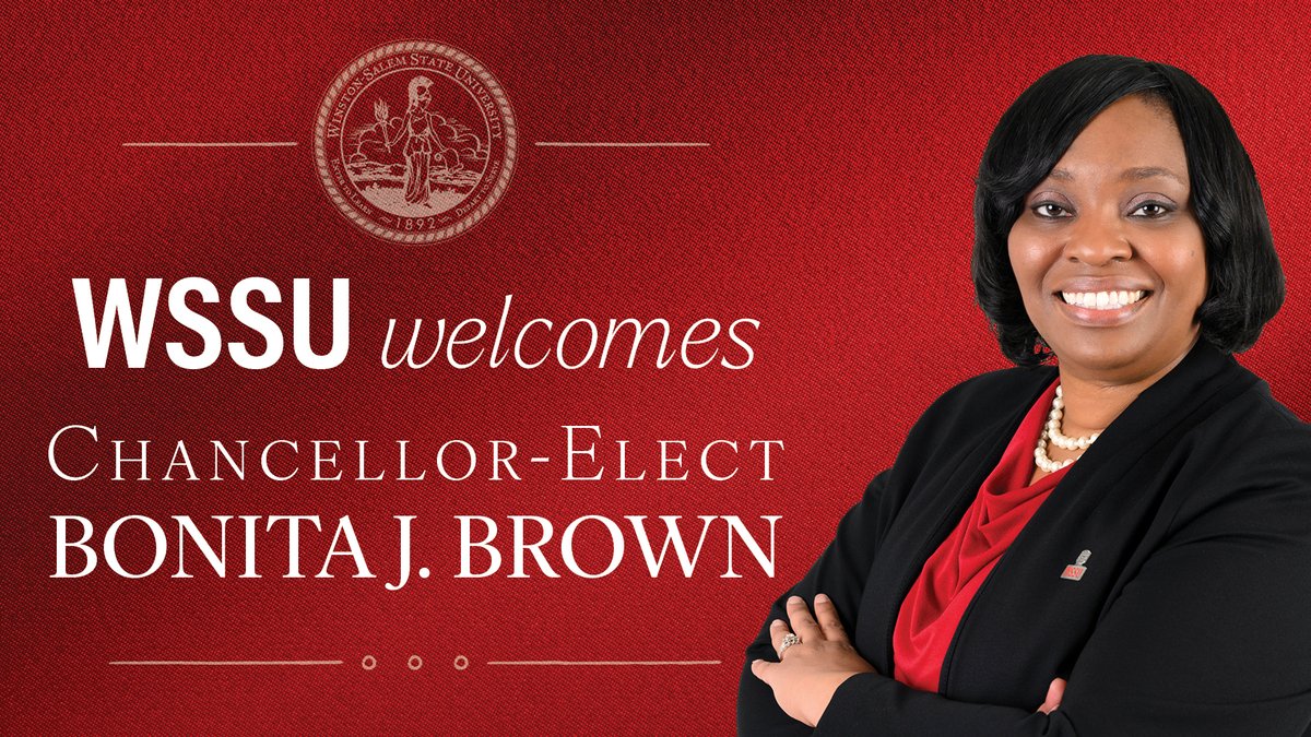 WSSURAMS's tweet image. We proudly announce Bonita J. Brown as the 14th Chancellor of Winston-Salem State University! #RamsTakeCharge #WSSU #CreateTheFuture For more information: bit.ly/4bxPRmK