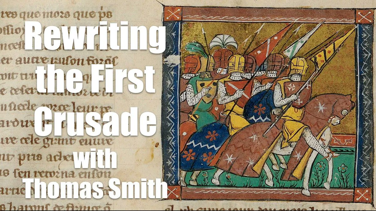 Rewriting the First Crusade with Thomas Smith
 medievalists.net/2024/05/rewrit… @Medievalists