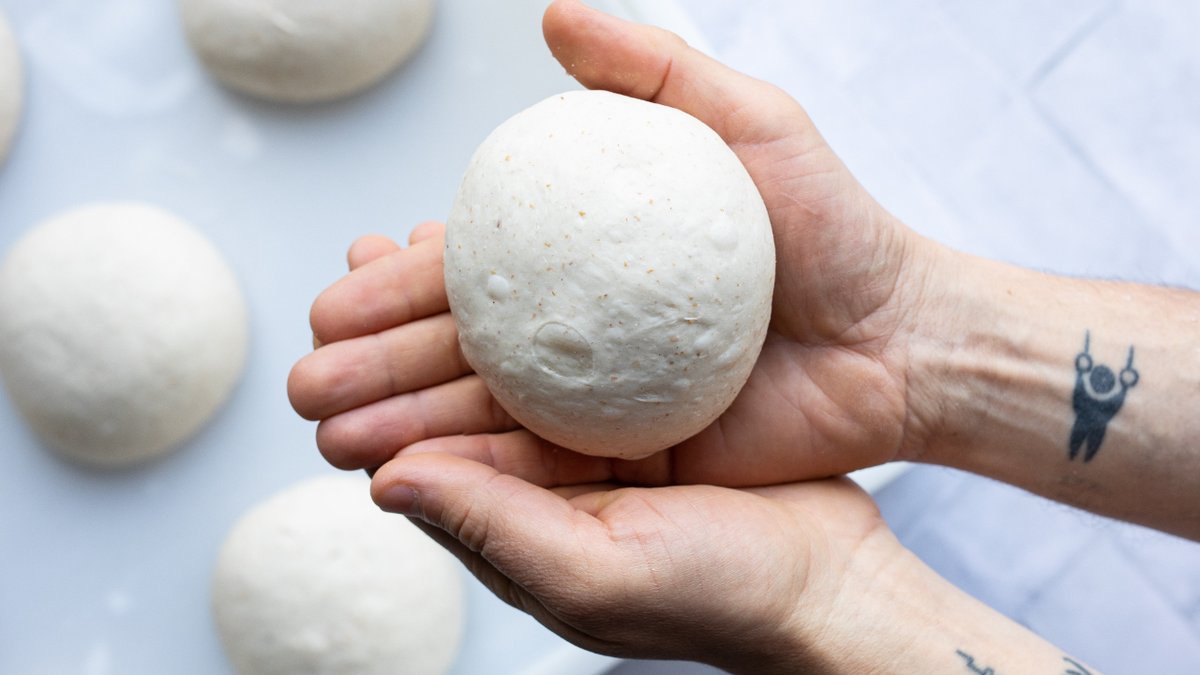 basewfp's tweet image. Perfect little balls of dough ready to make perfect little pizzas - they grow up so fast 🥹

#pizza #dough #basewfp #basepizza #freshisbest