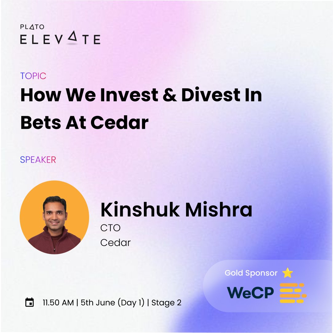 wcreateproblems's tweet photo. 🌐Elevate 2024
🎙️New learnings from
Vivek Ravishankar (CEO @Hackerrank)
@_kinshukmishra (CTO @CedarNY) and
Stefan Crespo-Donaire (Senior Technical Program Manager @Algolia)
📅 June 5, 2024.
⏰ 11:50 am
#PlatoElevate #EngineeringExcellence #NoBSJustInsights #WeCP #innovations https://t.co/KYAkWfZJBH