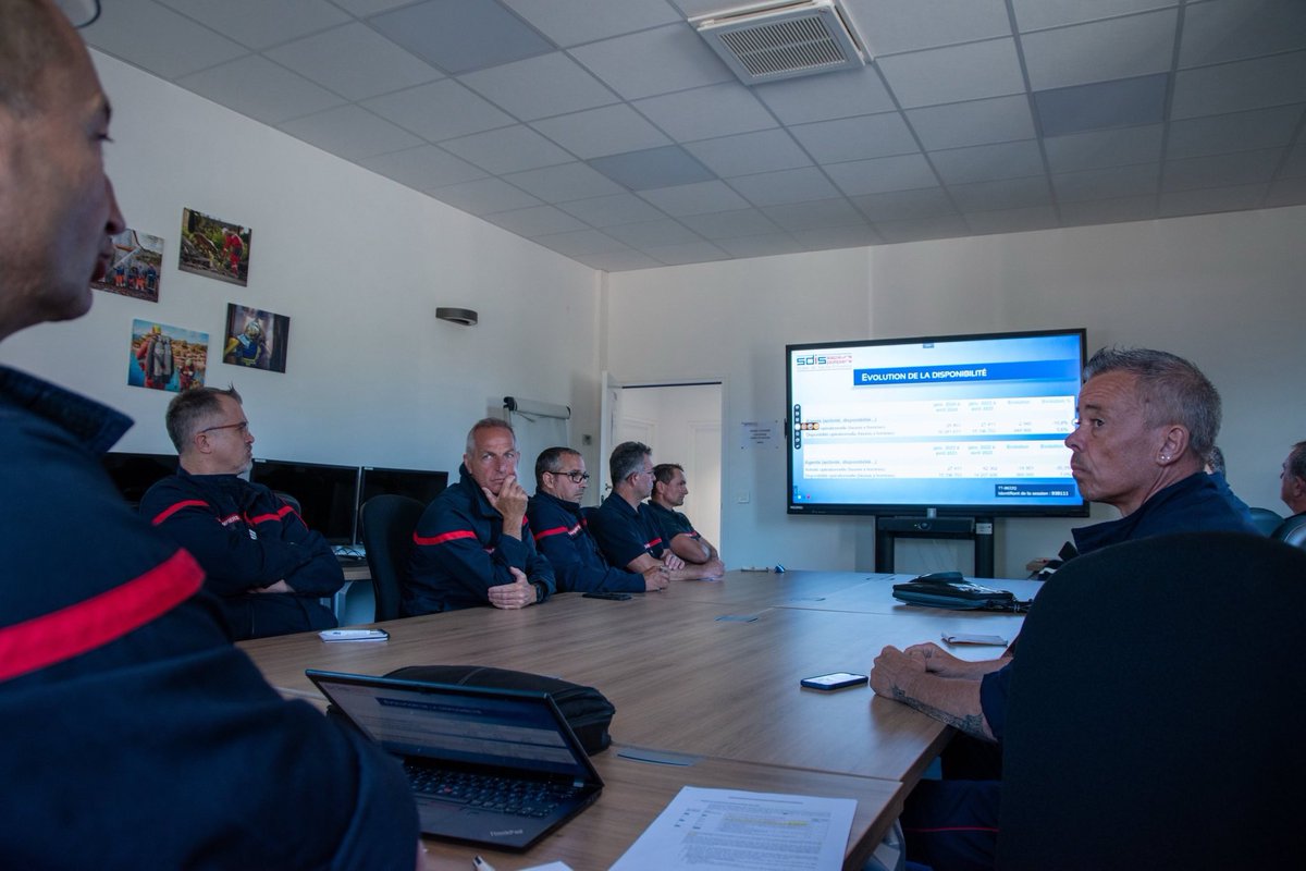 #Séminaire des chefs de centre

👉 Ce week-end, les chefs de centre des #Pompiers04 se sont réunis pour un séminaire, organisé à l'initiative du colonel @sbesson04, chef de corps et directeur des #Pompiers04.

ℹ️ urlr.me/4znSX