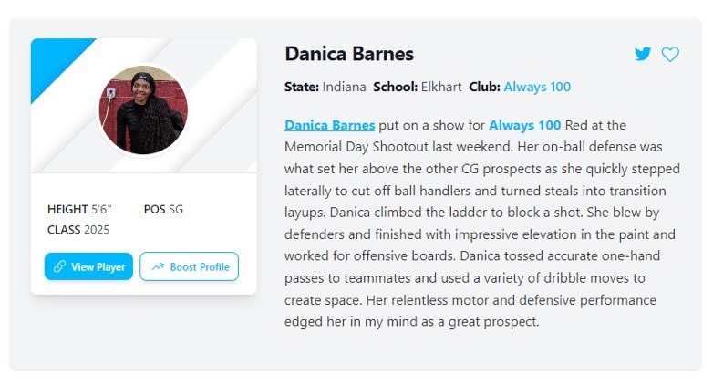 Thank you <a href="/PGHIndiana/">Prep Girls Hoops Indiana</a> for this write up!!!🫶🏽 really appreciate it!