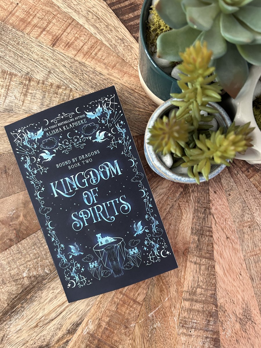 I just got the proof for the paperback version of Kingdom of Spirits—tomorrow is ebook release day! (paperback, hardcover w/art on case and sprayed edges, and audiobook to come soon) 🥳