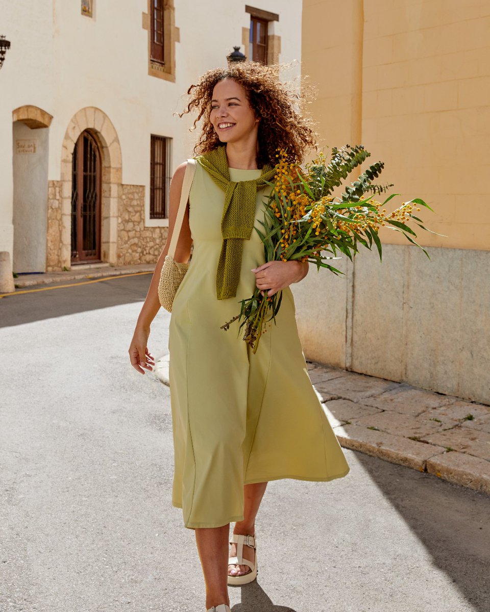 uniqlo dress green ZIMMERMANN WOMEN Silk Wrap Midi Dress Dark Green – MAISONDEFASHION.COM main image 1