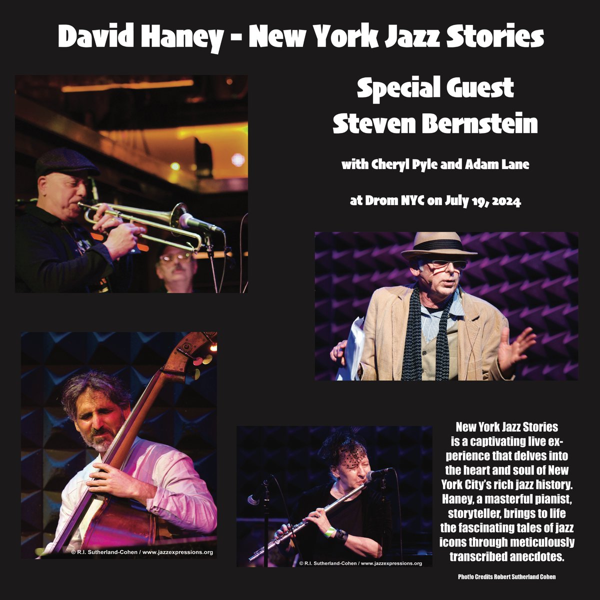 Tickets now on sale dromnyc.com/event/david-ha…
Pianist, composer, and captivating storyteller David Haney presents his enchanting New York Jazz Stories series at DROM on July 19th, 2024, at 8 PM. featuring the legendary slide trombonist Steven Bernstein.