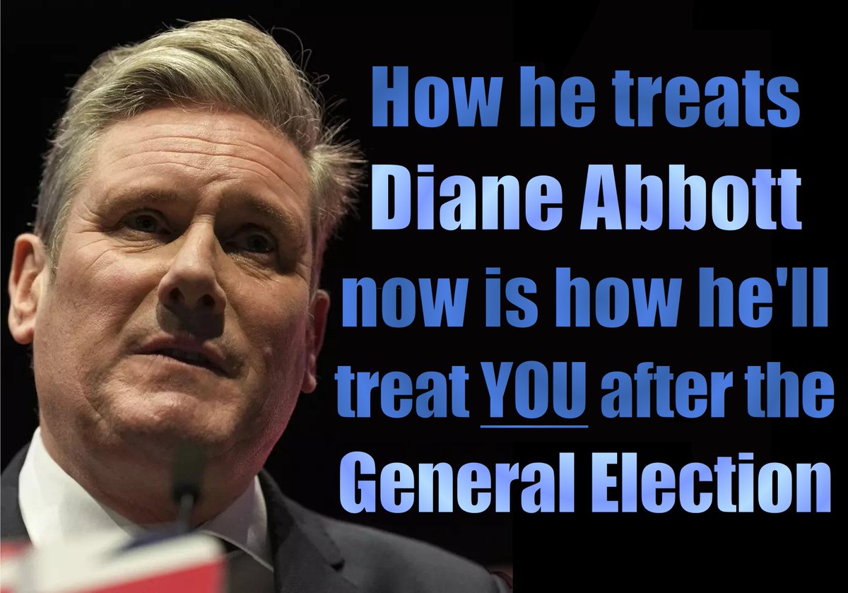 thepileus's tweet photo. People need to pay attension to what is happening to Diane Abbott as it is a sign of what is about to come. https://t.co/omzDiG7WKb