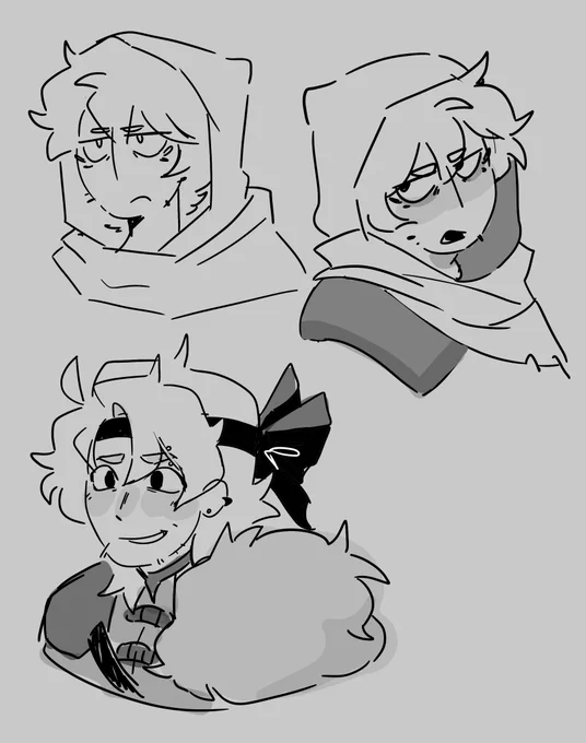 i love everytime i have an artblock my style just goes back to being more stylized for cartoons 