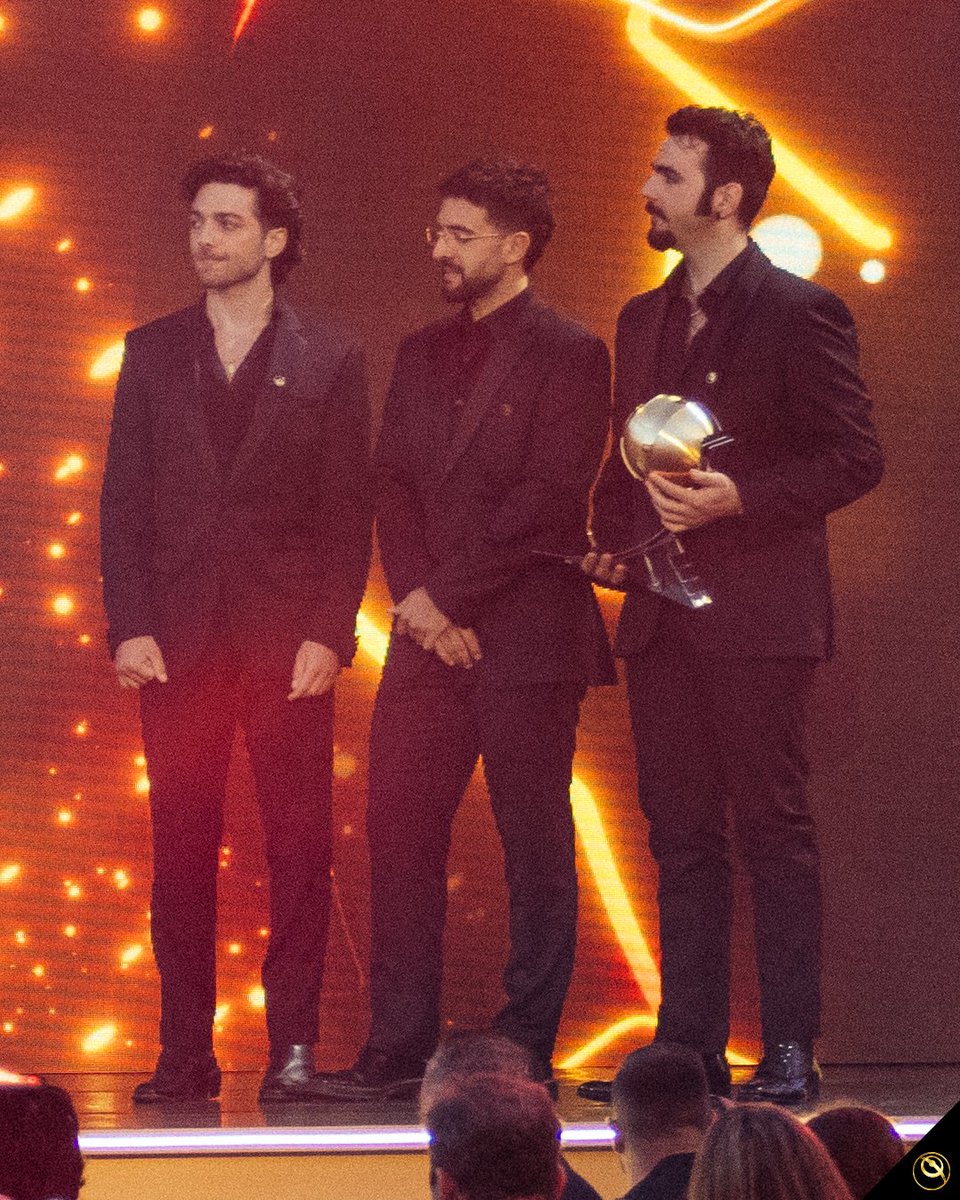 At the KAFD Globe Soccer Awards Europe Edition last night, we had the pleasure of having @IlVolo grace the evening with their enchanting musical performances. 

The trio beautifully embellished the event, delivering two captivating songs on stage 🎶