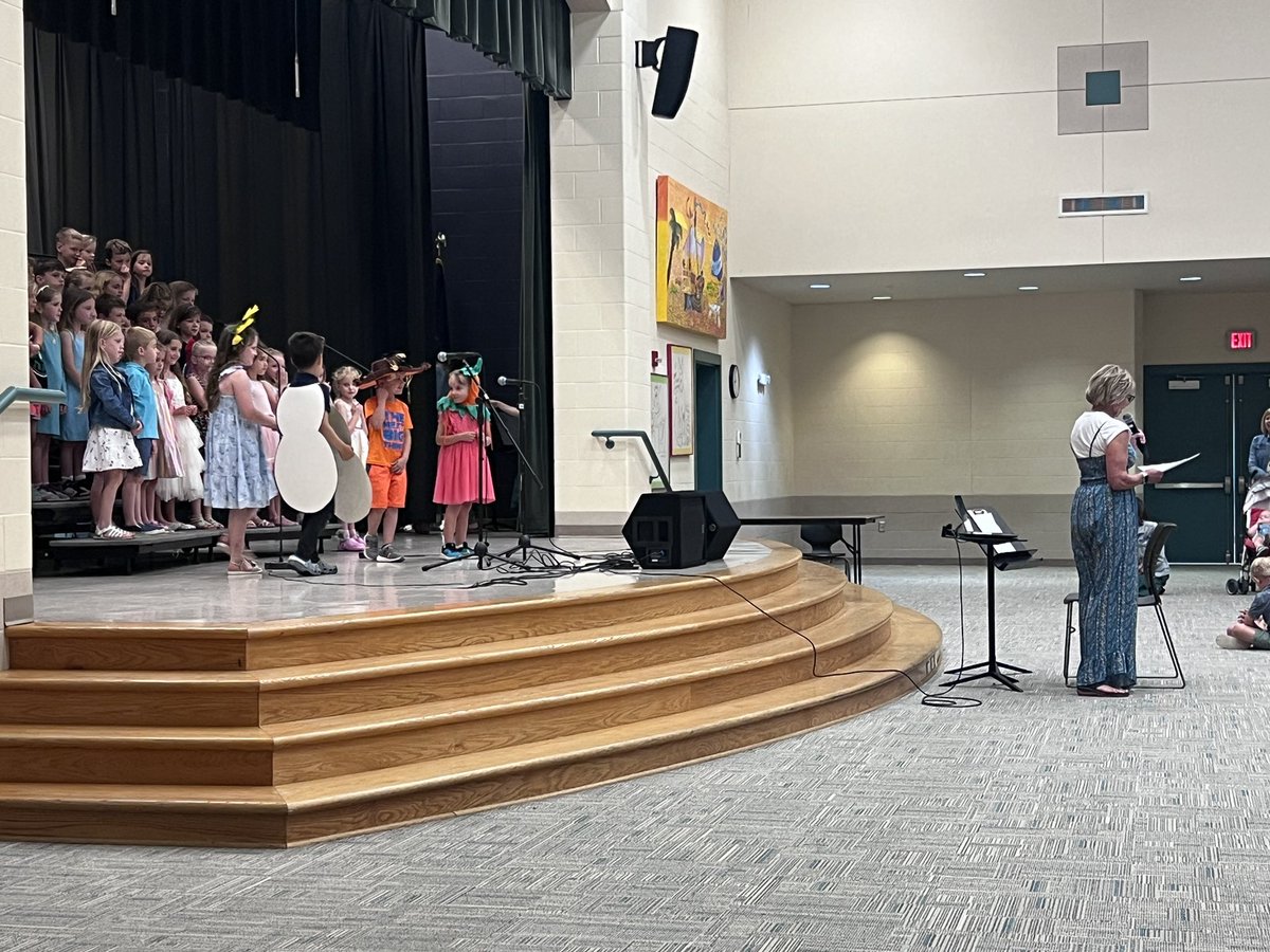 It’s the last performance at Oak Trace led by the incredible, Mrs. Paul.   Thank you a fabulous career!  Our students were lucky to learn with you!!