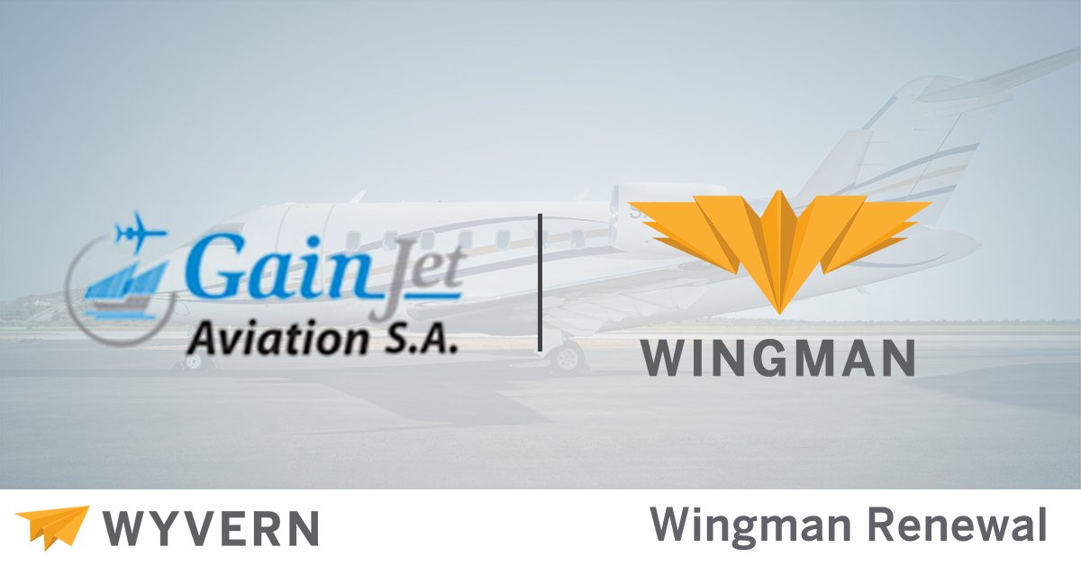 Congratulations to GainJet Aviation for demonstrating their commitment to safety by renewing their WYVERN Wingman Certification, which validates their SMS conforms to ICAO Annex 19.

wyvernltd.com/wyvern-press-r…

#wyvernltd #aviationsafety #bizav #businessaviation